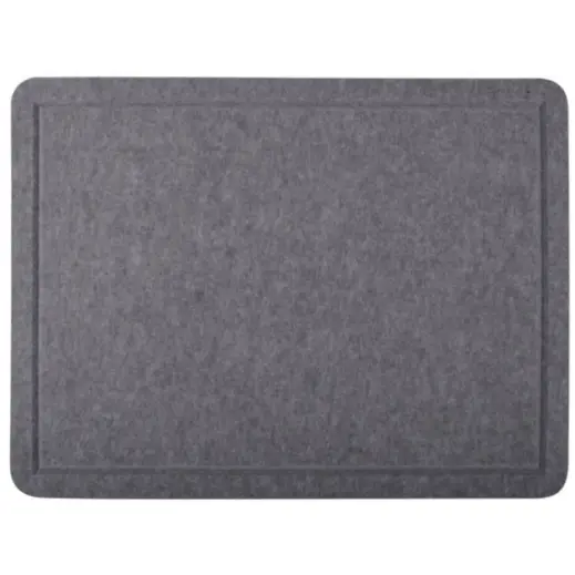 Adhesive Felt Notice Board Grey